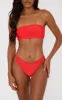 Red Mix & Match V Front Bikini Bottoms sold by Pretty Little Thing