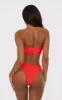 Red Mix & Match V Front Bikini Bottoms sold by Pretty Little Thing