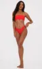 Red Mix & Match V Front Bikini Bottoms sold by Pretty Little Thing