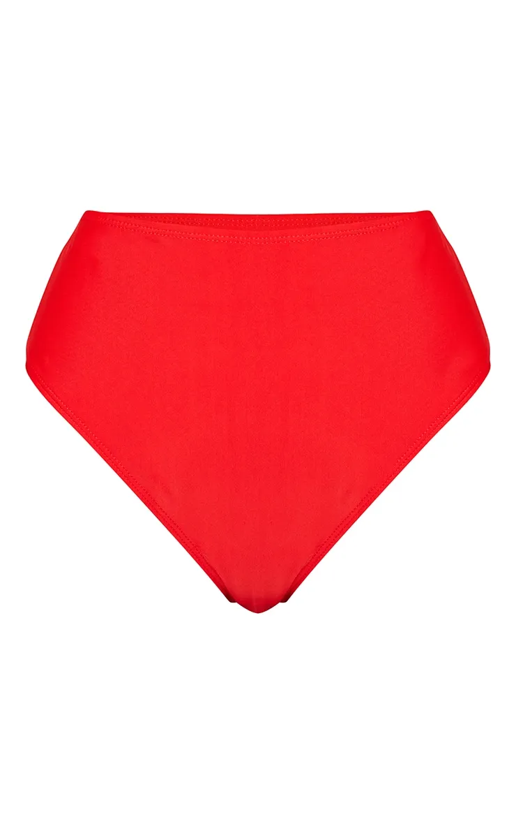 Red Mix & Match Balconette Bikini Top sold by Pretty Little Thing product image thumbnail 5