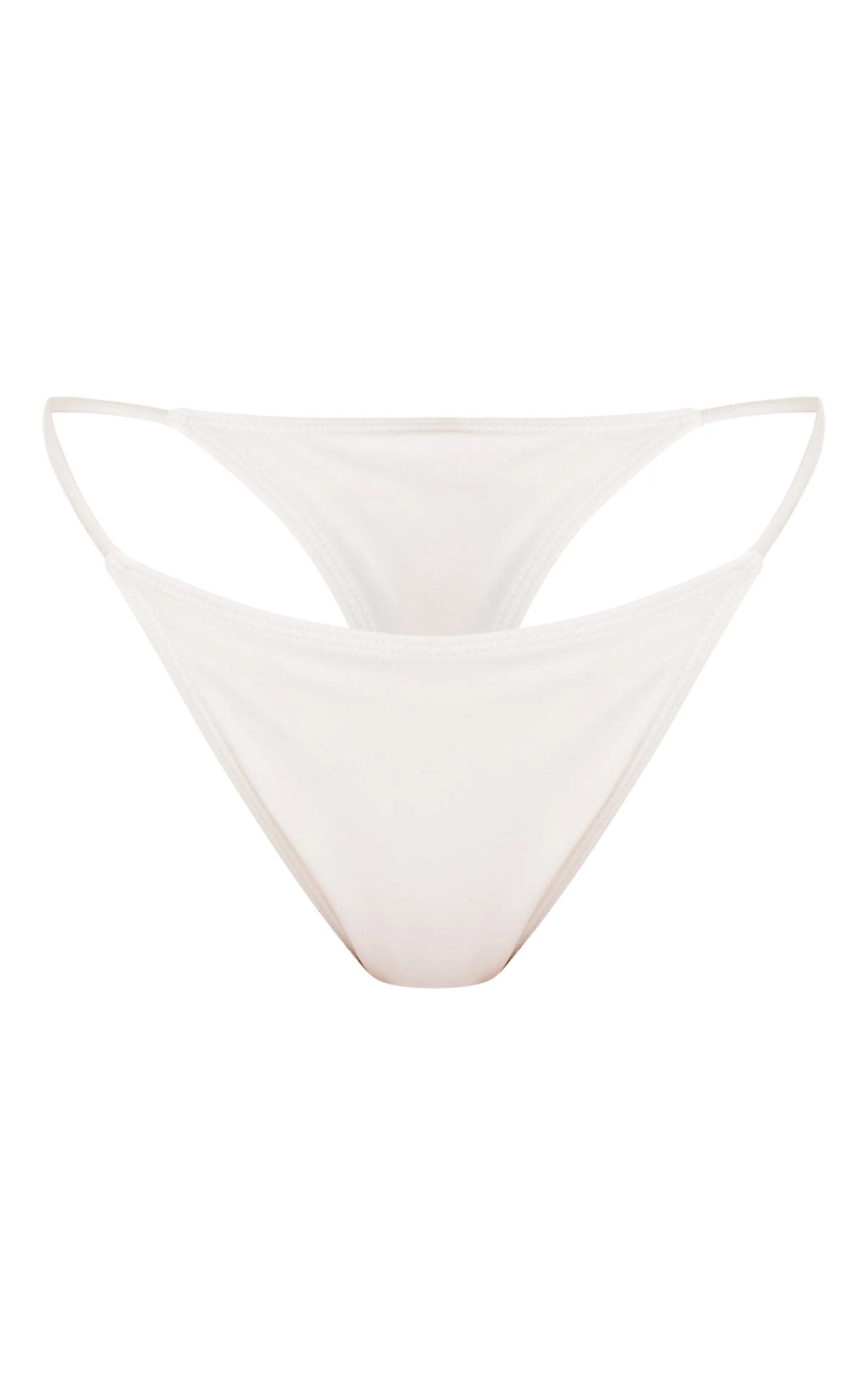 White Mix & Match Itsy Bitsy Bikini Bottoms sold by Pretty Little Thing product image thumbnail 5