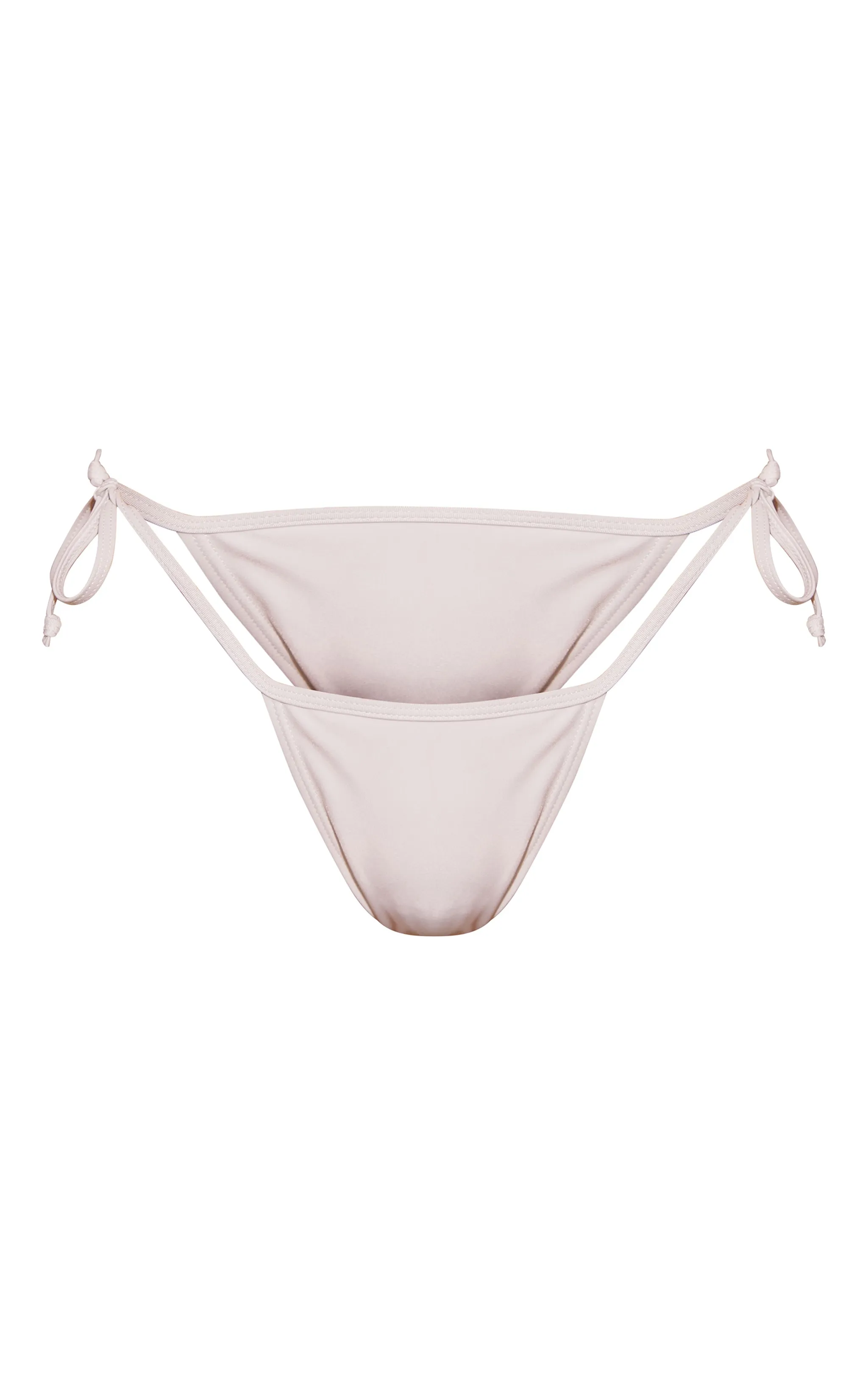 White Mix & Match Tie Side Bikini Bottom sold by Pretty Little Thing product image thumbnail 5