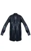 Black PU Pocket Look Double Button Blazer sold by Pretty Little Thing