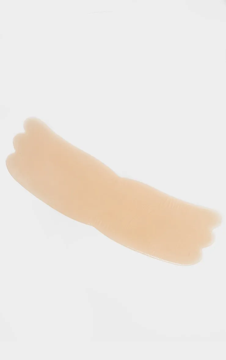 Nude Silicone Stick On Invisible Cleavage Bra sold by Pretty Little Thing product image thumbnail 2
