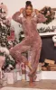 Brown Reindeer Onesie sold by Pretty Little Thing