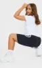Maternity White Ruched Bump T Shirt sold by Pretty Little Thing