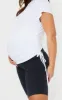 Maternity White Ruched Bump T Shirt sold by Pretty Little Thing