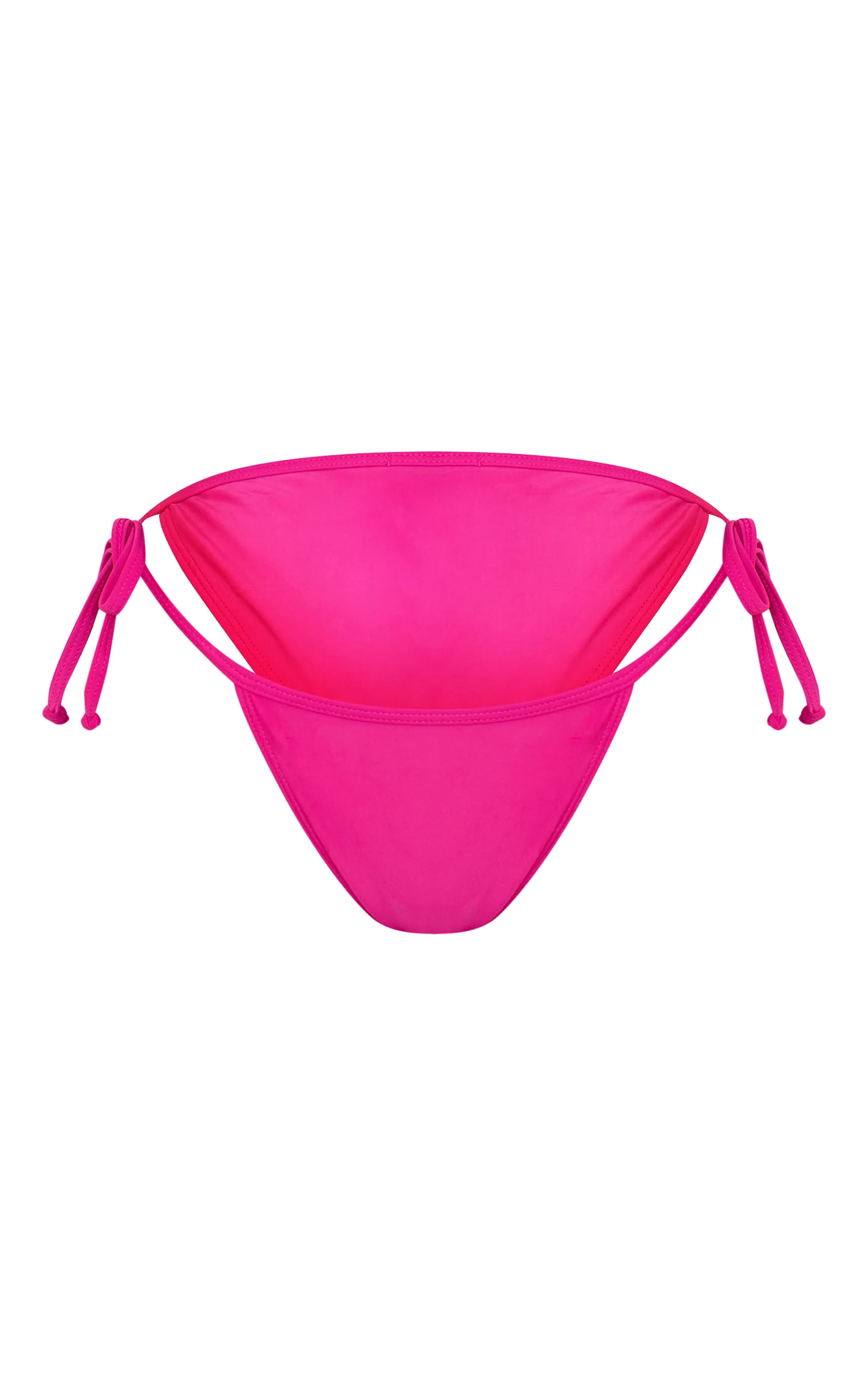 Fuchsia Mix & Match Triangle Bikini Top sold by Pretty Little Thing product image thumbnail 5