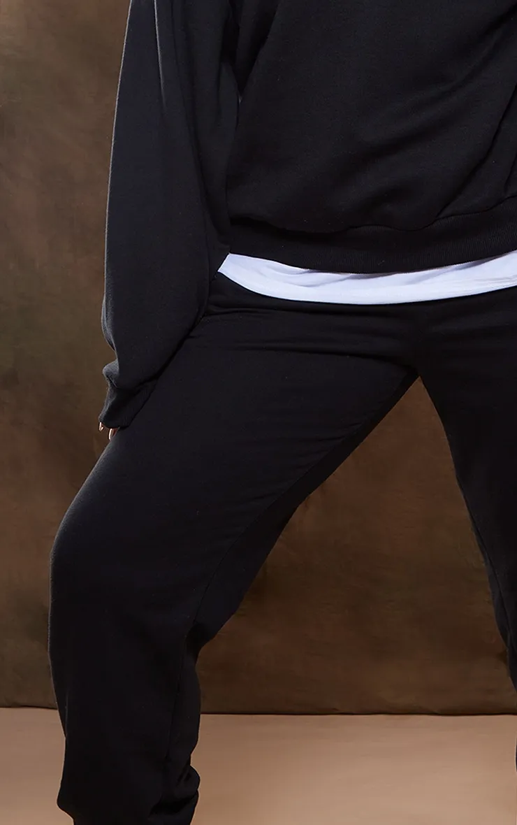 Plus Black Elasticated Casual Joggers sold by Pretty Little Thing product image thumbnail 4