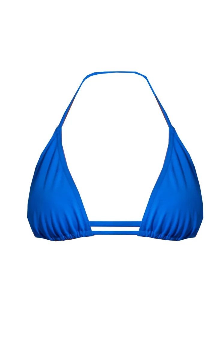 Bright Blue Mix & Match Mini Triangle Bikini Top sold by Pretty Little Thing product image thumbnail 5