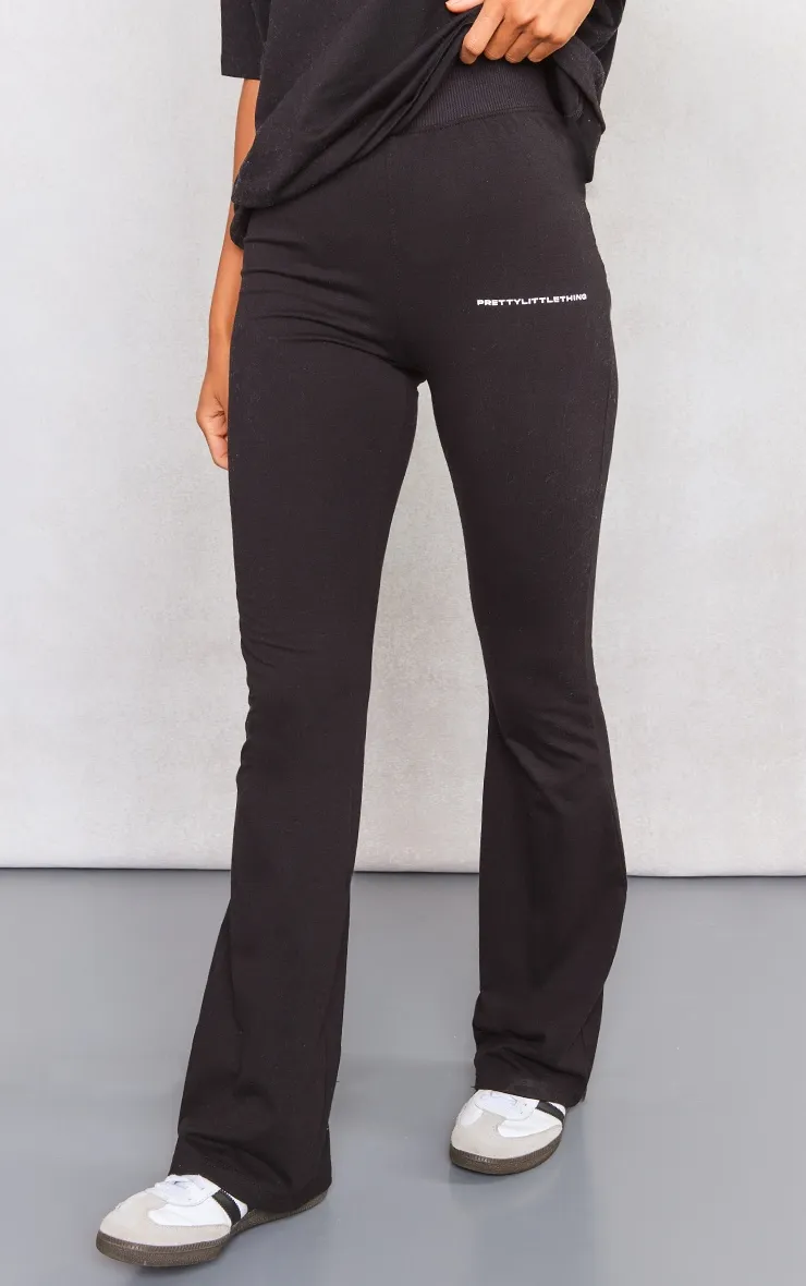 PRETTYLITTLETHING Black Printed Flared Trousers sold by Pretty Little Thing product image thumbnail 2