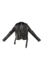 Tall Black Faux Leather Zip Detail Biker Jacket sold by Pretty Little Thing