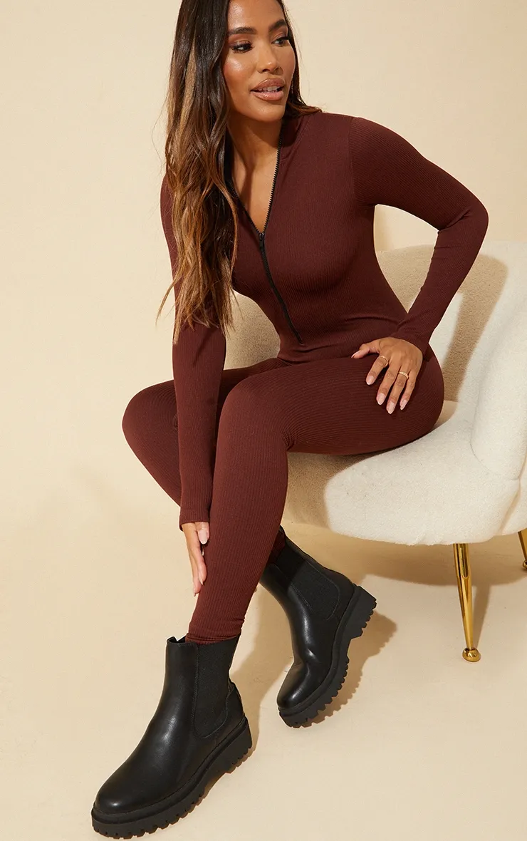 Black Pu Round Toe Chelsea Ankle Boots sold by Pretty Little Thing