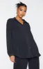 Black Plisse Button Front Oversized Shirt sold by Pretty Little Thing