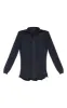 Black Plisse Button Front Oversized Shirt sold by Pretty Little Thing