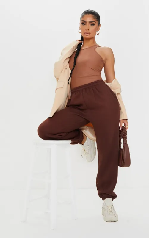 Chocolate Sweat Pant Joggers sold by Pretty Little Thing