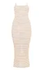 Stone Crochet Strappy Maxi Dress sold by Pretty Little Thing
