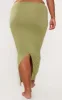 Shape Olive Sculpted Maxi Skirt sold by Pretty Little Thing