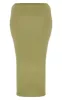 Shape Olive Sculpted Maxi Skirt sold by Pretty Little Thing