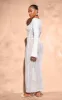 Cream Open Crochet Scoop Back Maxi Dress sold by Pretty Little Thing