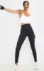 Tall  Black Sculpt Luxe High Waisted Gym Leggings sold by Pretty Little Thing
