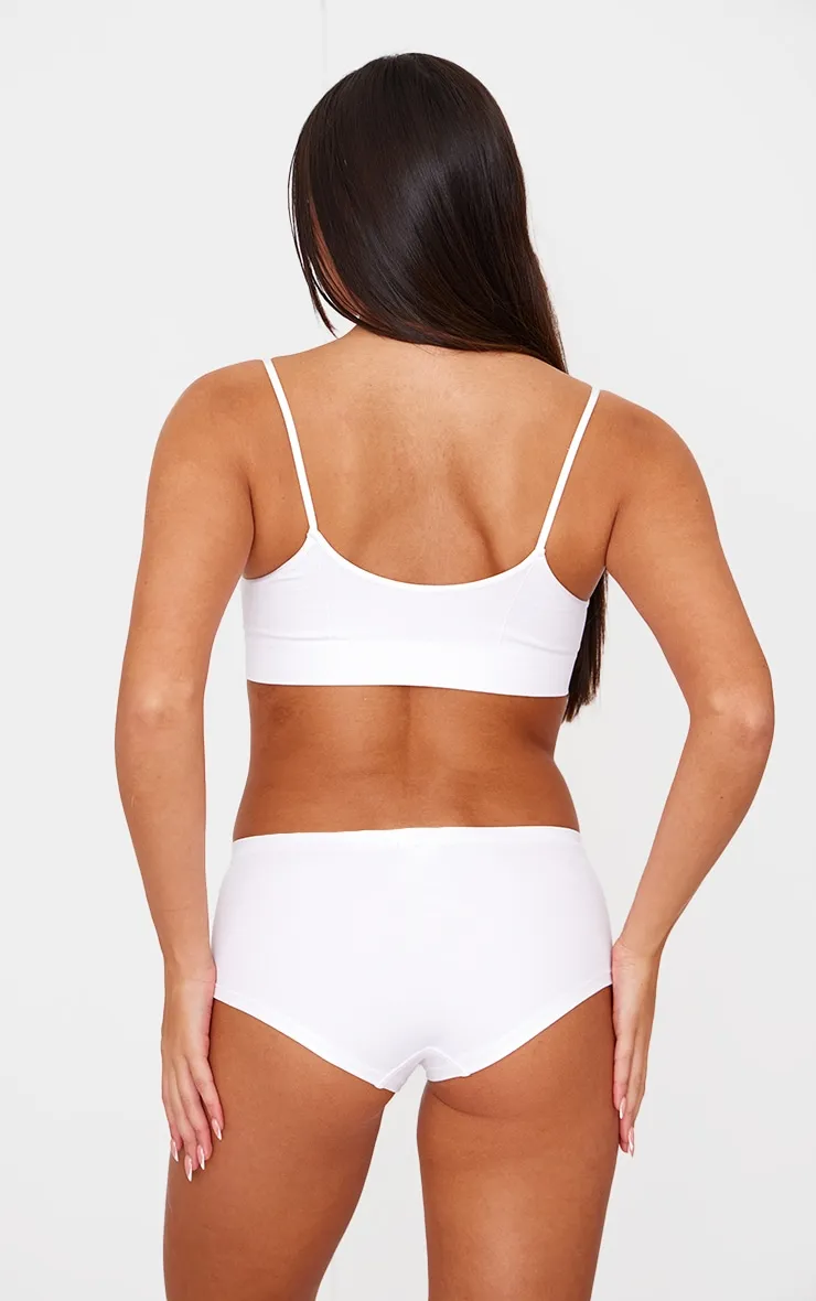 PRETTYLITTLETHING White Woven Badge Seamless Brief sold by Pretty Little Thing product image thumbnail 2
