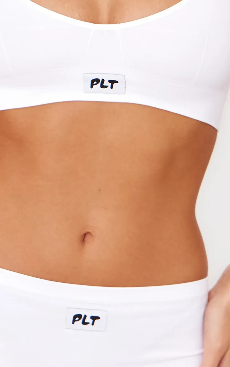 PRETTYLITTLETHING White Woven Badge Seamless Brief sold by Pretty Little Thing product image thumbnail 4