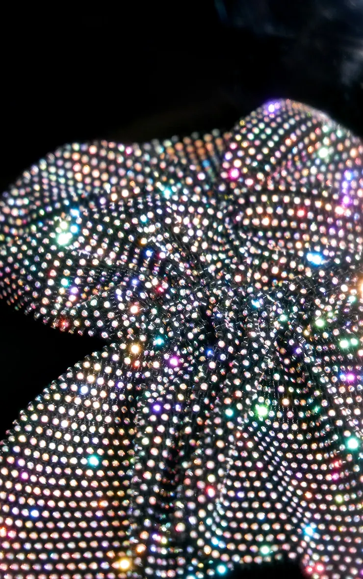 Black Diamante Bandana sold by Pretty Little Thing product image thumbnail 3