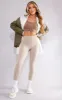 Mocha Basic Scoop Neck Crop Top sold by Pretty Little Thing
