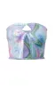 Multi Abstract Sequin Bandeau Top sold by Pretty Little Thing