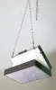 Silver Diamante Box Clutch sold by Pretty Little Thing
