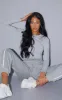 Tall Grey Marl Basic Long Sleeve Top sold by Pretty Little Thing