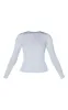 Tall Grey Marl Basic Long Sleeve Top sold by Pretty Little Thing
