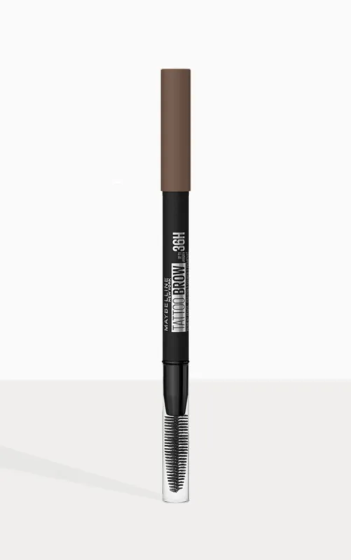 Maybelline Tattoo Brow Semi Permanent 36HR Eyebrow Pencil Medium Brown 05 sold by Pretty Little Thing
