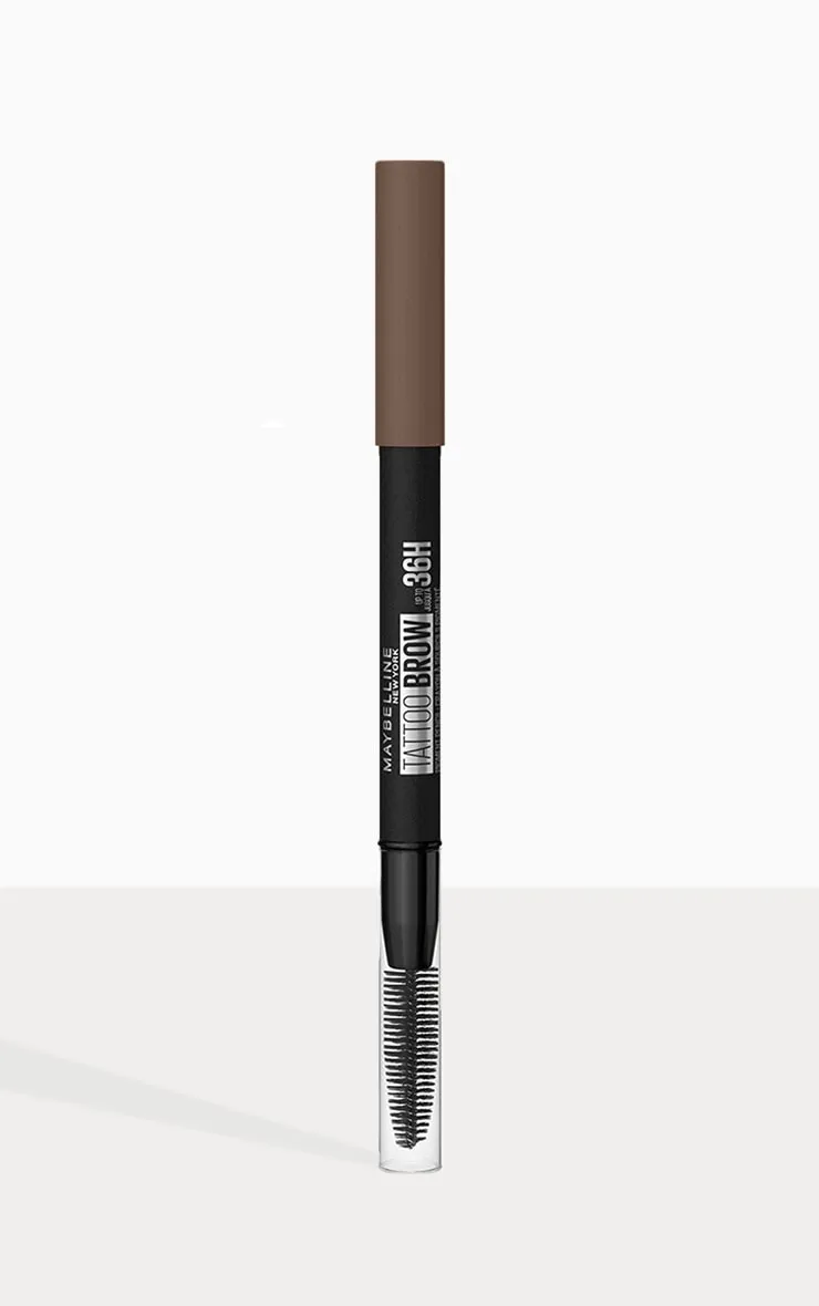 Maybelline Tattoo Brow Semi Permanent 36HR Eyebrow Pencil Medium Brown 05 sold by Pretty Little Thing