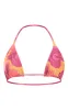 Pink Abstract Marble Printed Triangle Bikini Top sold by Pretty Little Thing