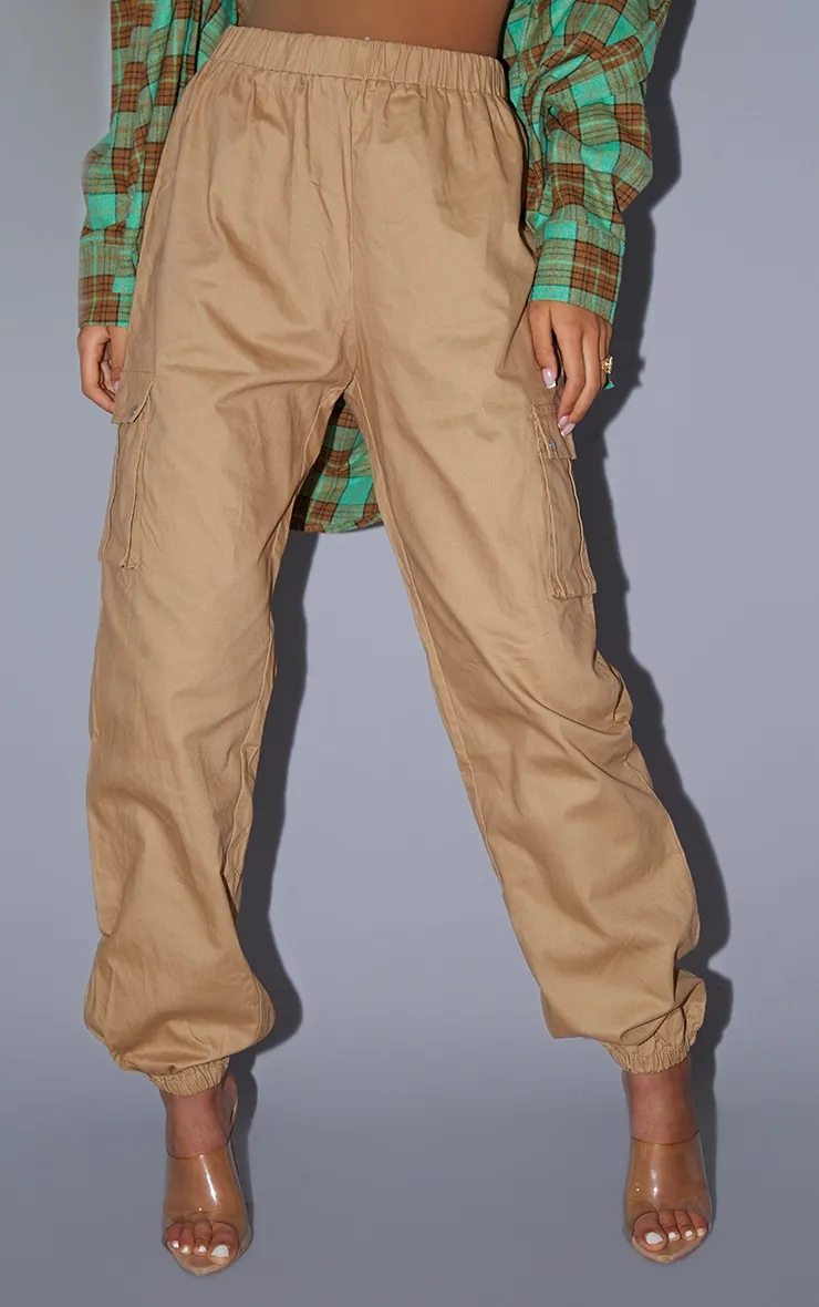 Tall Stone Pocket Detail Cargo Trousers sold by Pretty Little Thing product image thumbnail 2