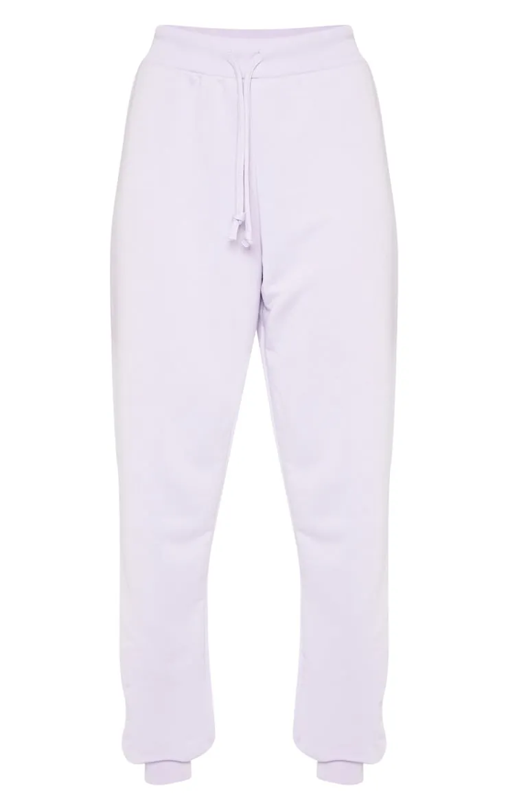 REEL Cotton Lilac Slim Leg Joggers sold by Pretty Little Thing product image thumbnail 3