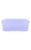 Dark Lilac Bandeau Bikini Top sold by Pretty Little Thing