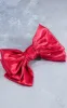 Red Satin Bow Hair Clip sold by Pretty Little Thing