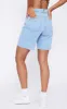 Light Blue Wash Loose Fit Boyfriend Denim Short sold by Pretty Little Thing