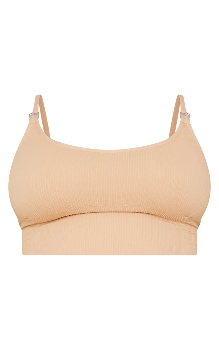 Maternity Camel Nursing Bra sold by Pretty Little Thing product image thumbnail 5