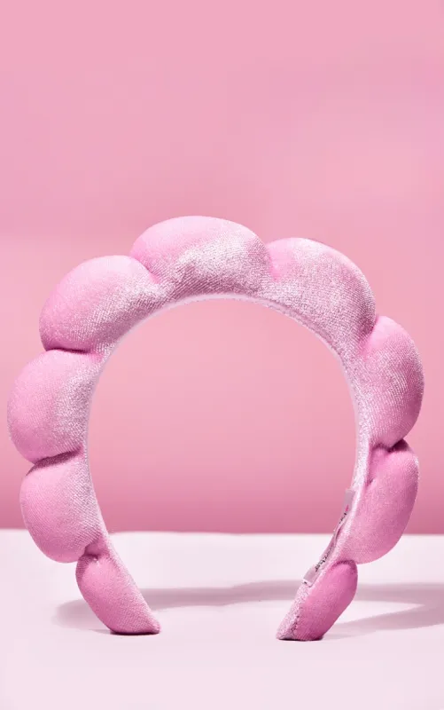 Brushworks Pink Cloud Headband sold by Pretty Little Thing