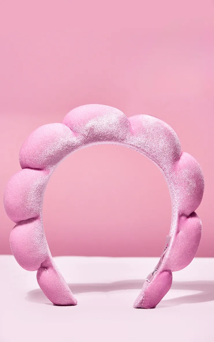 Brushworks Pink Cloud Headband sold by Pretty Little Thing