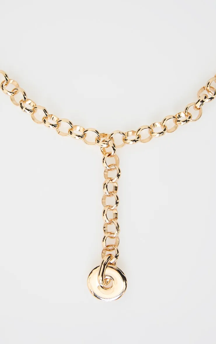 Gold Link Belly Chain sold by Pretty Little Thing product image thumbnail 3