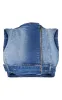 Shape Light Blue Denim Cropped Zip Detail Sleeveless Jacket sold by Pretty Little Thing