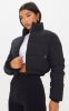 Black Cropped Peach Skin Bubble Puffer Jacket sold by Pretty Little Thing