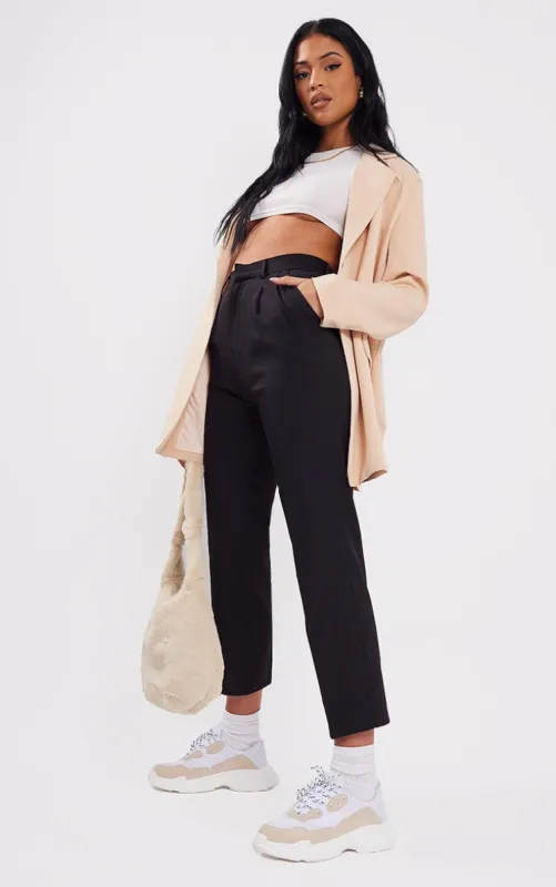 Tall Black Cigarette Trousers sold by Pretty Little Thing