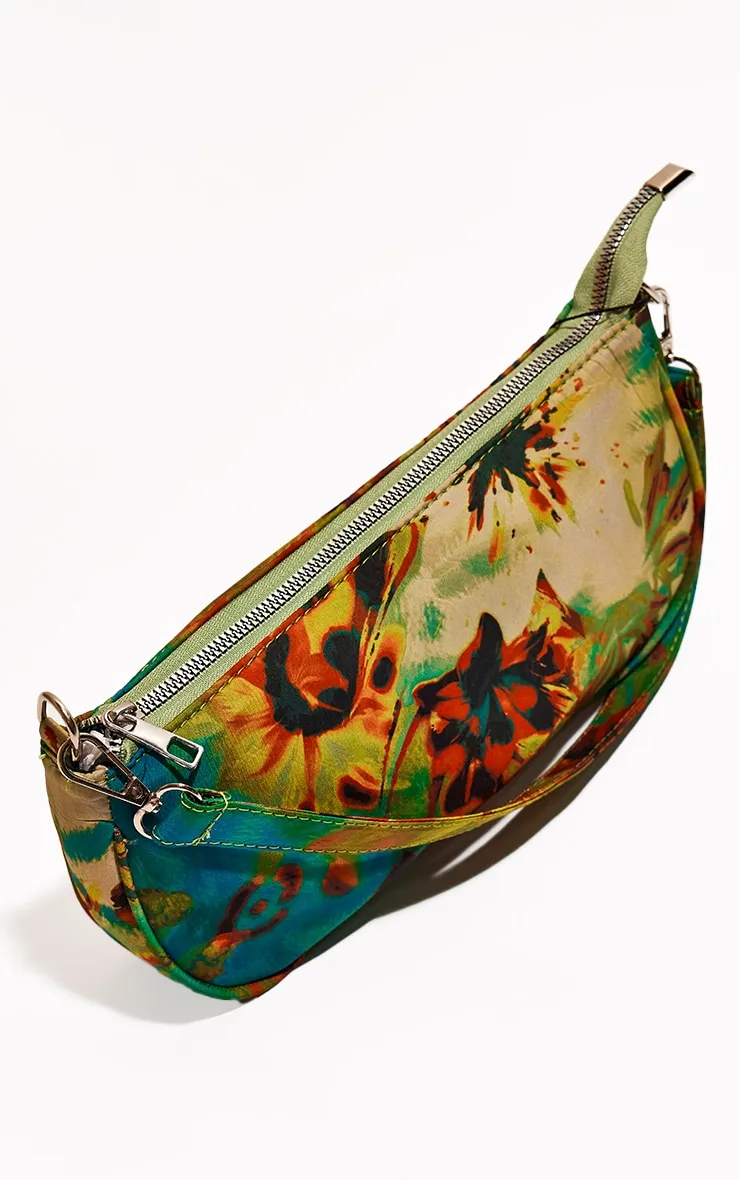 Green Print Shoulder Bag sold by Pretty Little Thing product image thumbnail 3