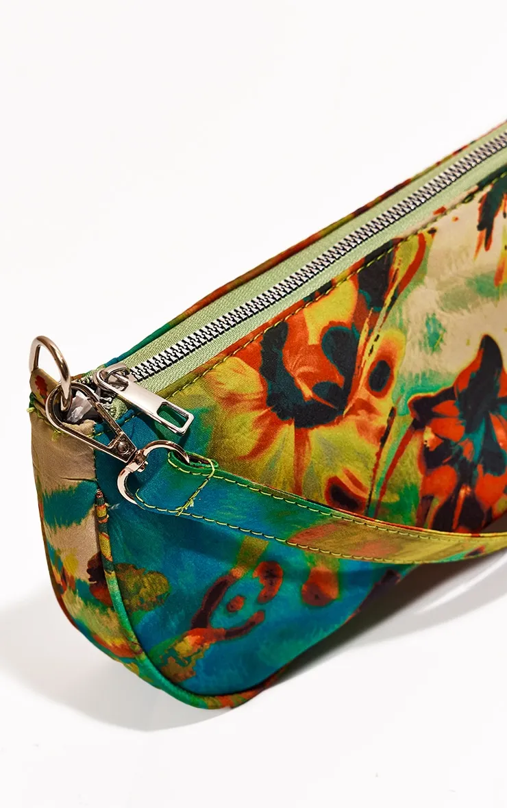 Green Print Shoulder Bag sold by Pretty Little Thing product image thumbnail 4